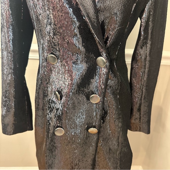NWT $895 Retrofete Sequined selena jacket dress- Size small - Picture 5 of 6